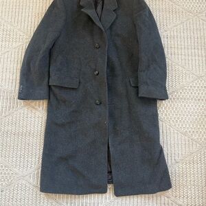 Hammersley Men's wool and cashmere overcoat
